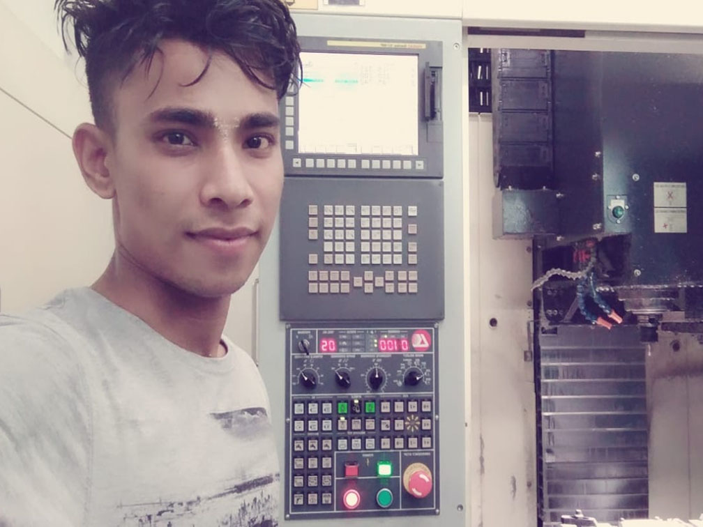 CNC Internship Training